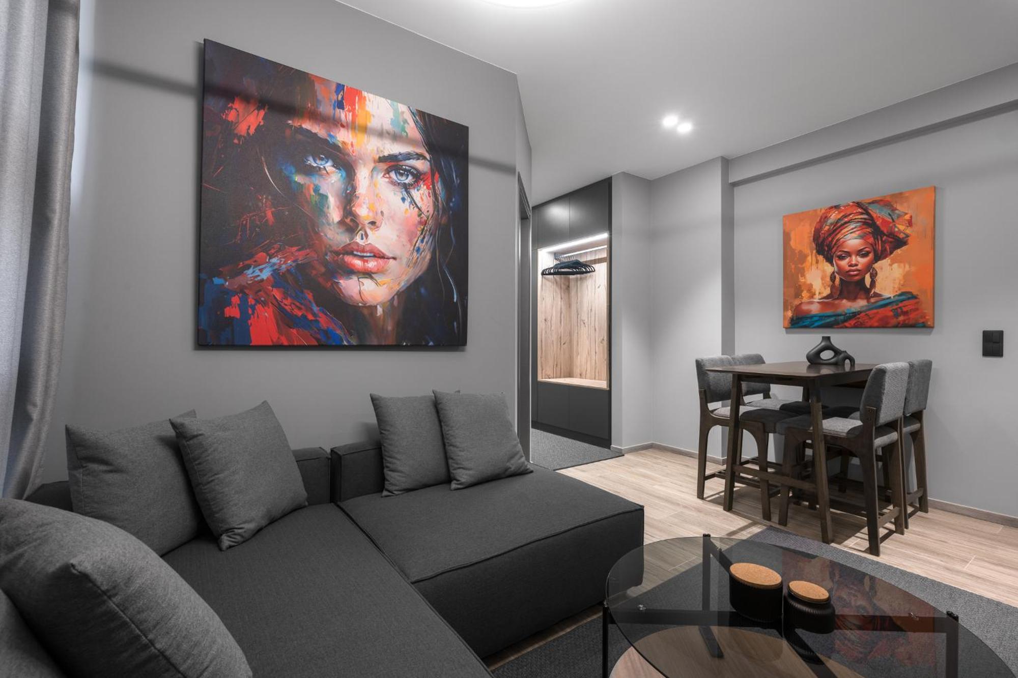 No9, Chic & Modern 2Bdr Apartment In The Centre Of เทสซาโลนิกิ ภายนอก รูปภาพ